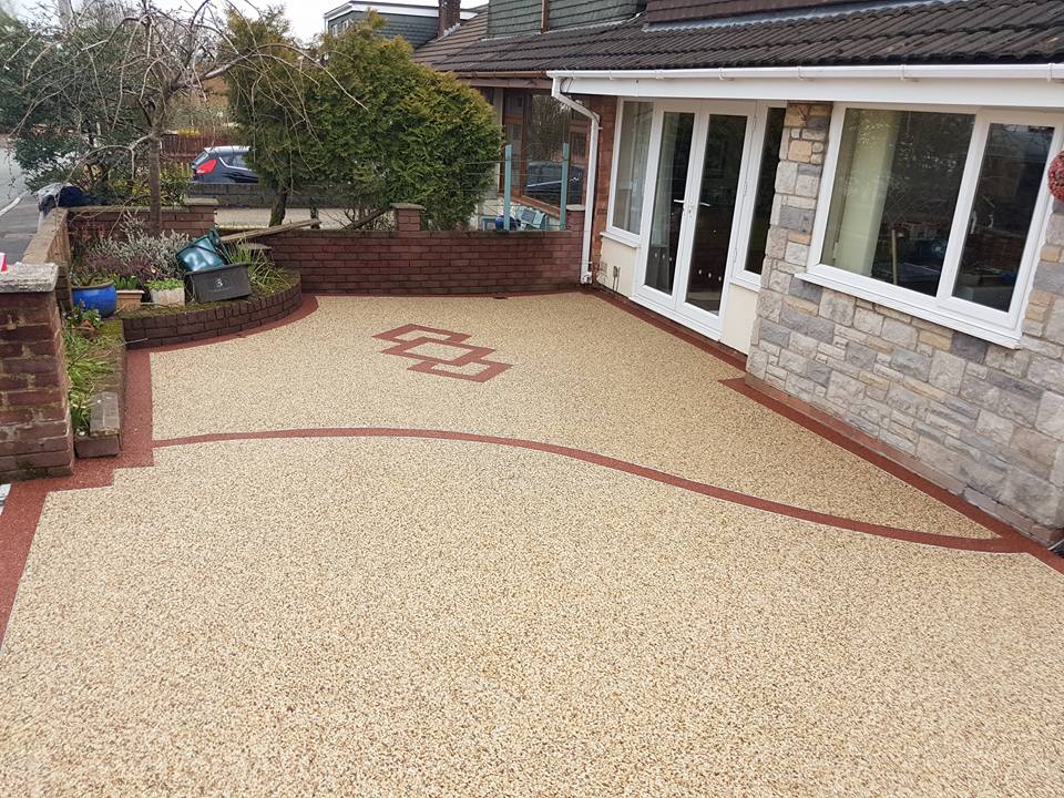 resin bonded driveway in South Wales